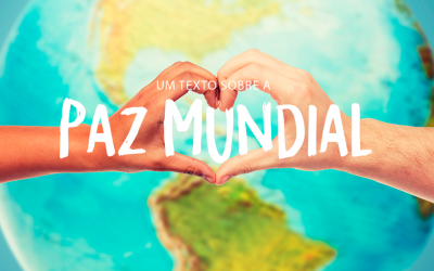 Indicação de um texto sobre a Paz Mundial